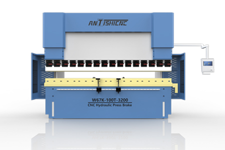 WE67K-100T-3200 CNC Hydraulic Press Brake