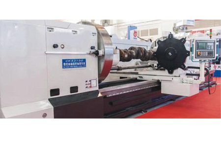 Crankshaft connecting rod neck lathe