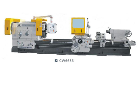 Large-aperture tube lathe