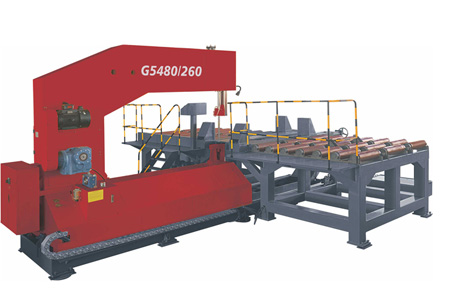 Vertical Cross Cutting Pulley Type Metal Band Saw Machine （G5480/260)