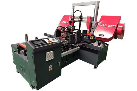 CNC Rotary Angle Horizontal Band Saw Cutting Machine GHSZ4235