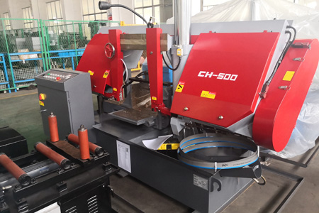 Semi-automatic Control Horizontal Straight Cutting Bandsaw G4250(CH-500)