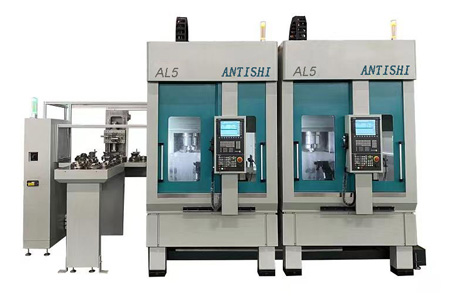 AL5 Twin type Inverted Vertical CNC Lathe