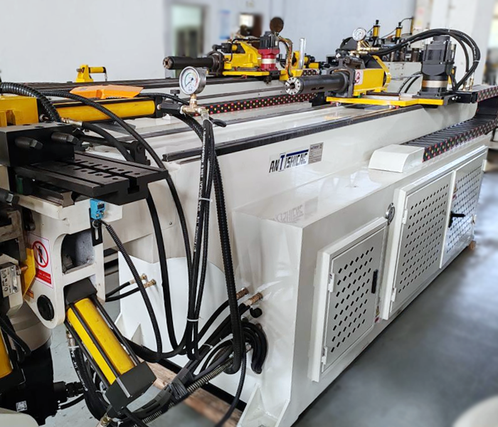 ANTISHI Machine EQUIPMENT Company successfully exported a DW38CNC-3A-1S Fully Automatic Pipe Bender to Belarus client