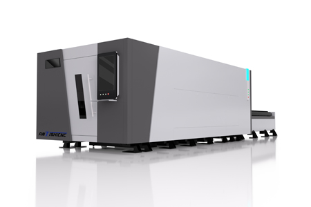 AT-6020HF Full Cover 12kw Fiber Laser Cutting Machine