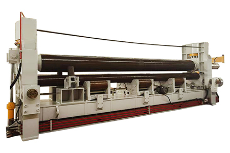 W11-30X2000 Mechanic Three-roller Plate Rolling Machine