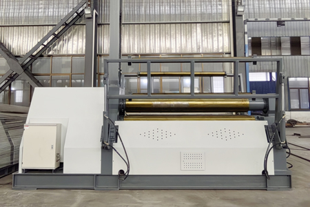 W12CNC-20X2500 Hydraulic Four-roller CNC Plate Rolling Machine