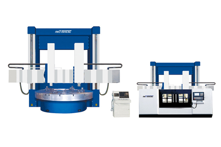 CK52 series double column numerical control vertical lathe
