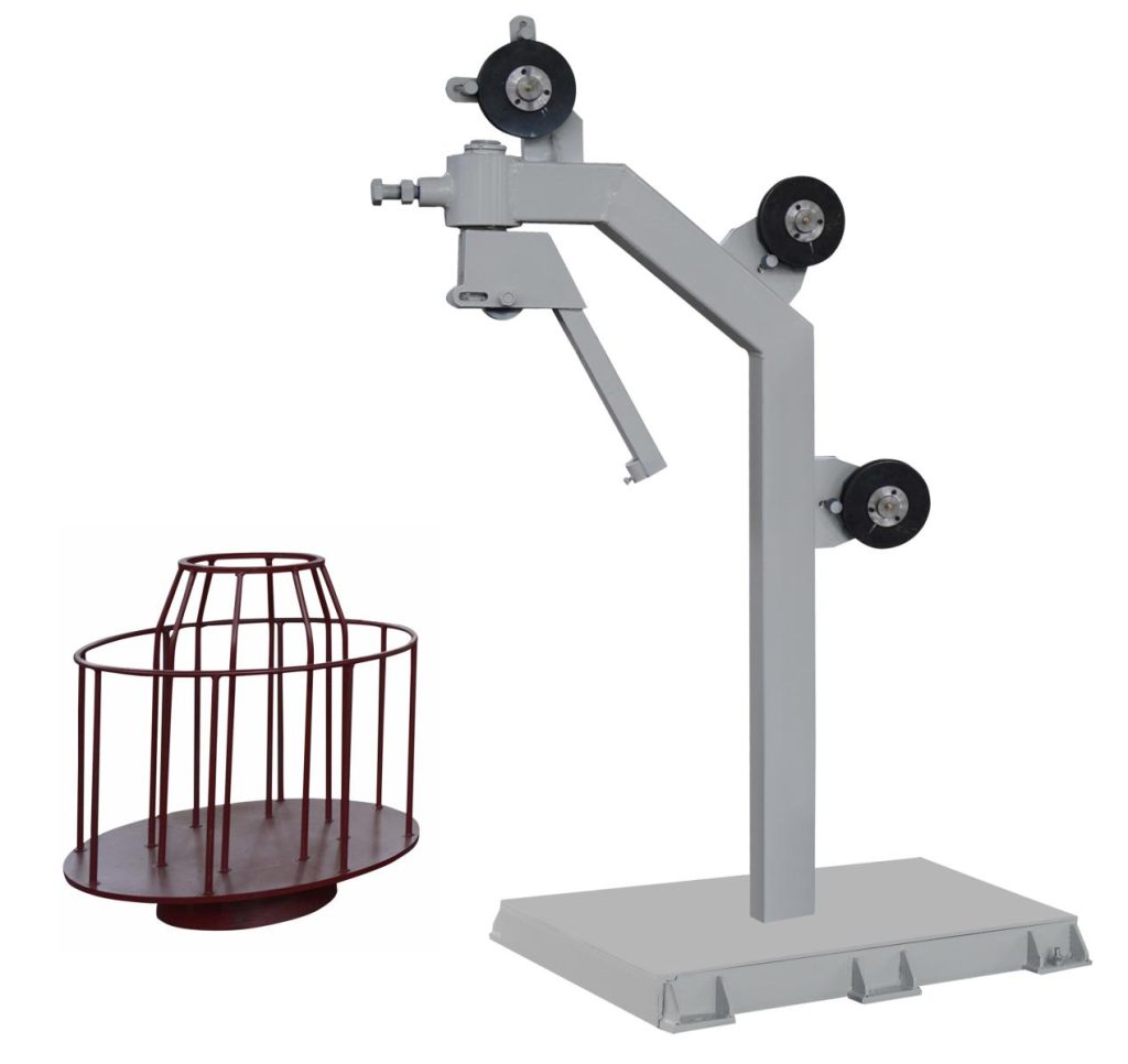 Upper-drawing unwinding machine